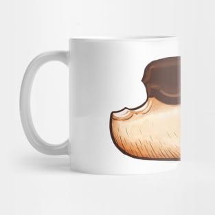 Bread Loaf Cat Chocolate Mug